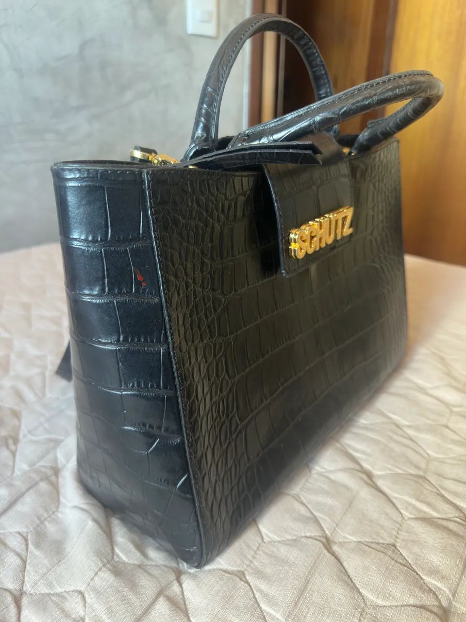 Bolsa Shutz Original Preta - Foto 2