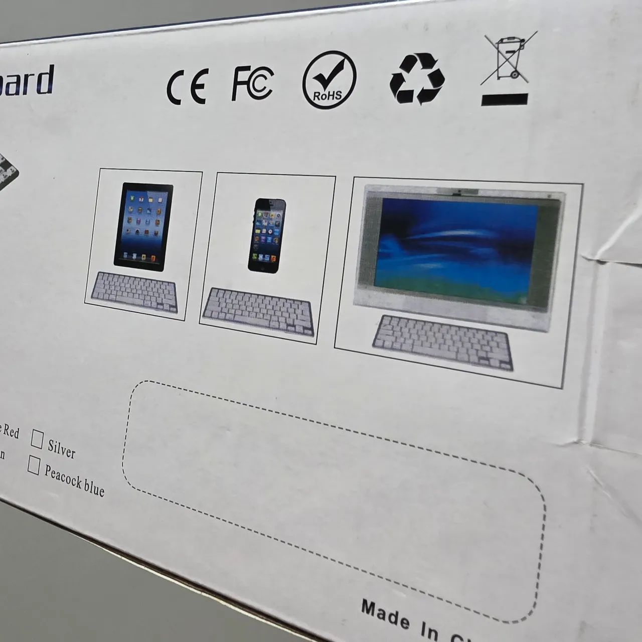 Teclado Sem Fio - Bluetooth - Compatível com Windows, Android e iOS - Foto 6