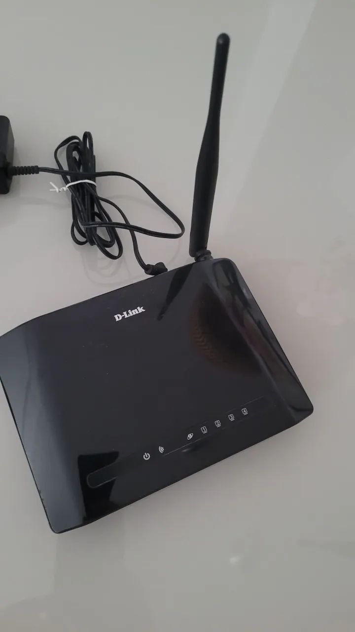 Roteador D-Link com Antena - Wi-Fi