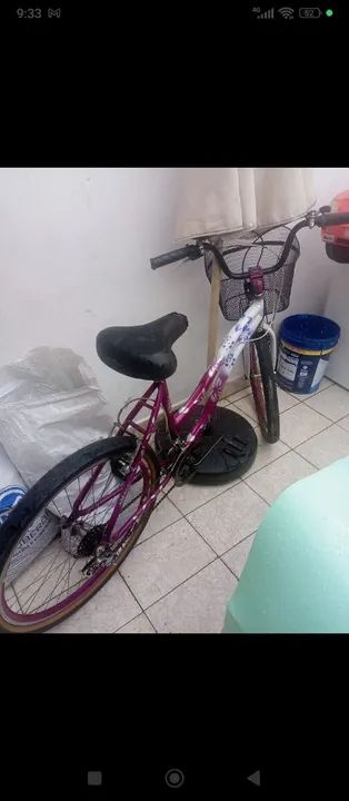Bicicleta feminina aro 26