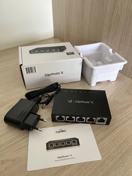 Roteador Ubiquiti EdgeRouter ER-X - 5 Portas Gigabit
