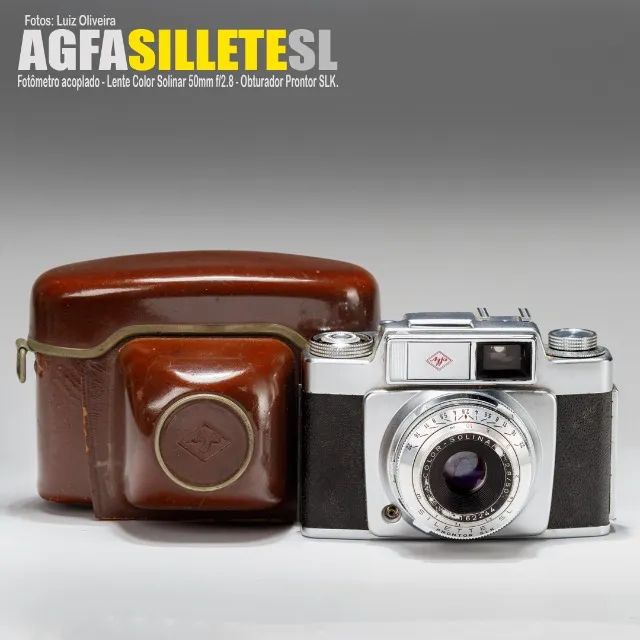Câmera Agfa Silette SL - 1957 - Câmeras e Filmadoras - Santa