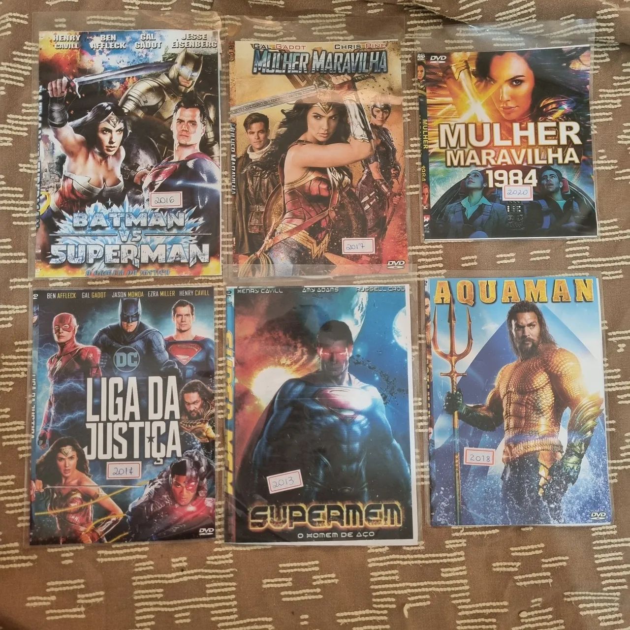 lote de filmes de heróis da DC ref: 000265203906352898120