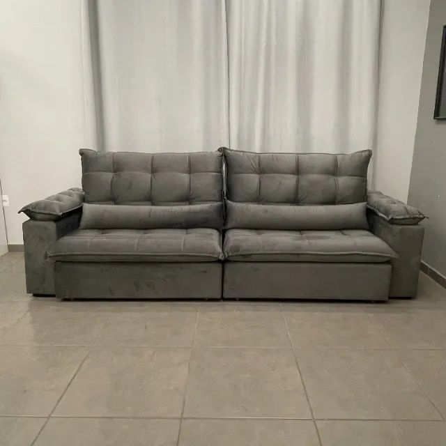 Sofá Retrátil e Reclinável Ilove - Foto 4
