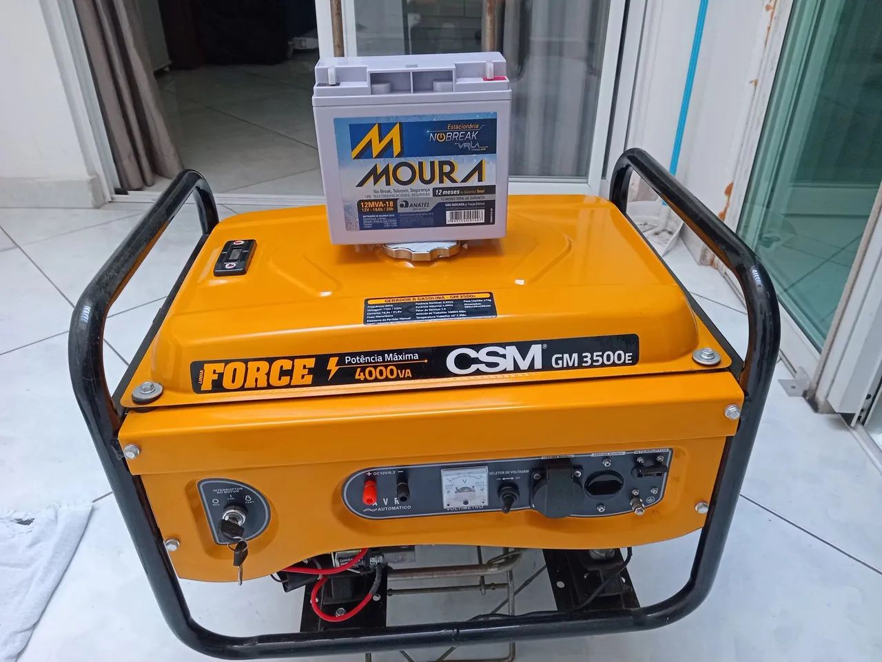 Gerador de Energia CSM Force 6.5 - Foto 2