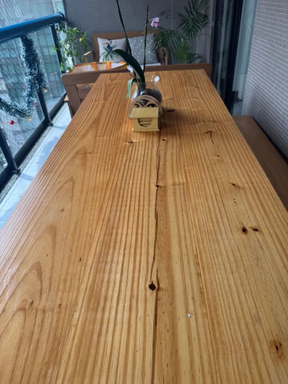 Conjunto mesa e banco - Foto 4