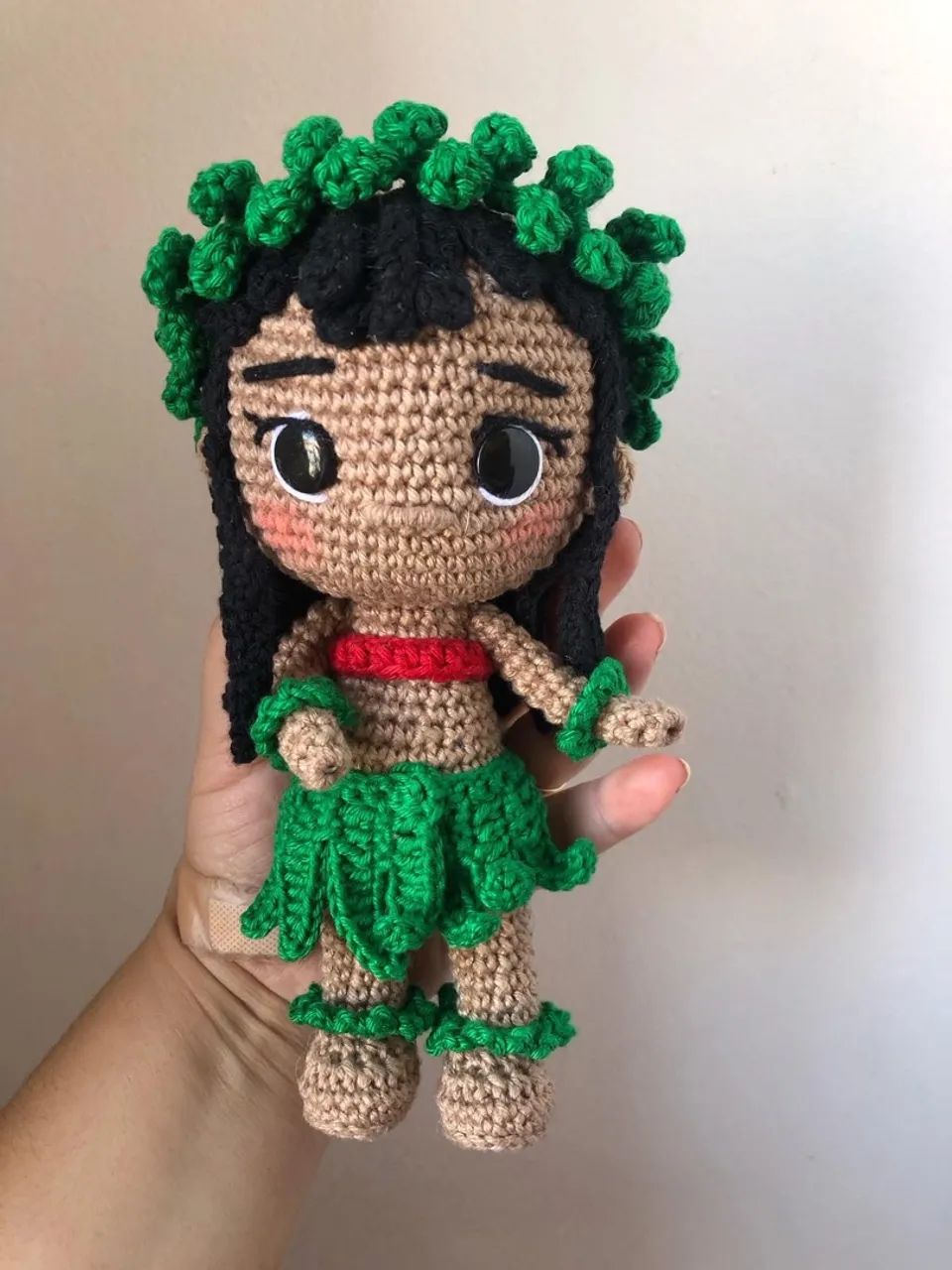 Bonecos Lilo & Stitch de Crochê - Foto 4