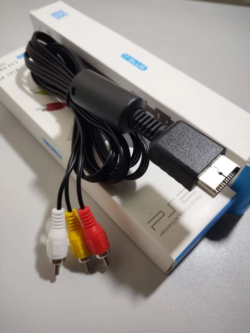 Cabo AV para PS2 - Qualidade e Conexão Impecável! - Foto 2