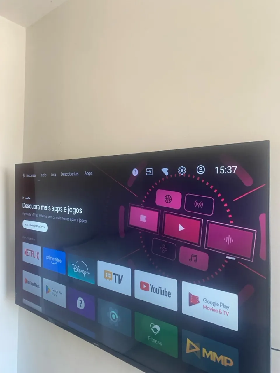 Tv led 55 pol. Philipis 4k Android entrega local