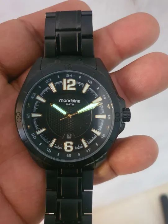 Relógio Mondaine Masculino Preto