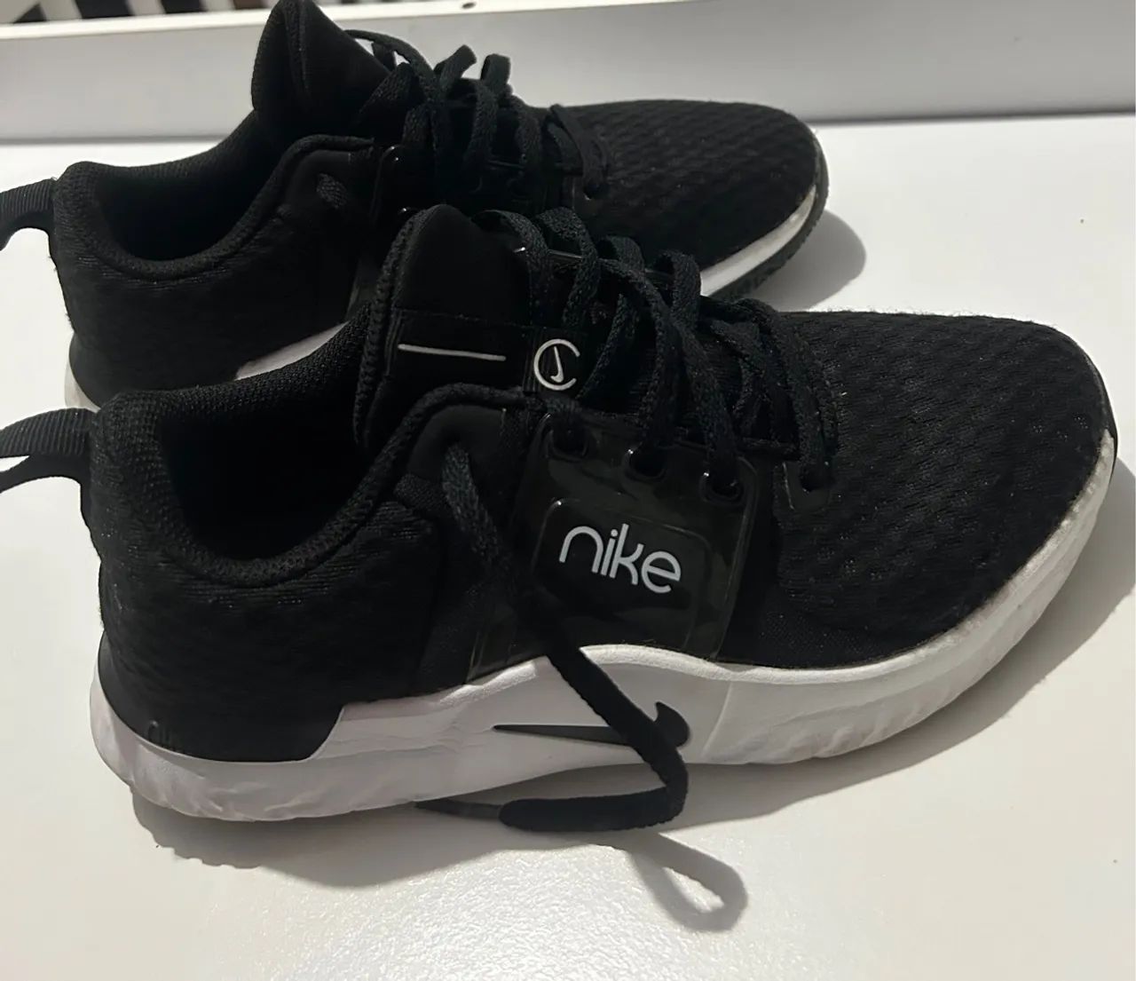 Tênis Nike Original Preto com Solado Branco