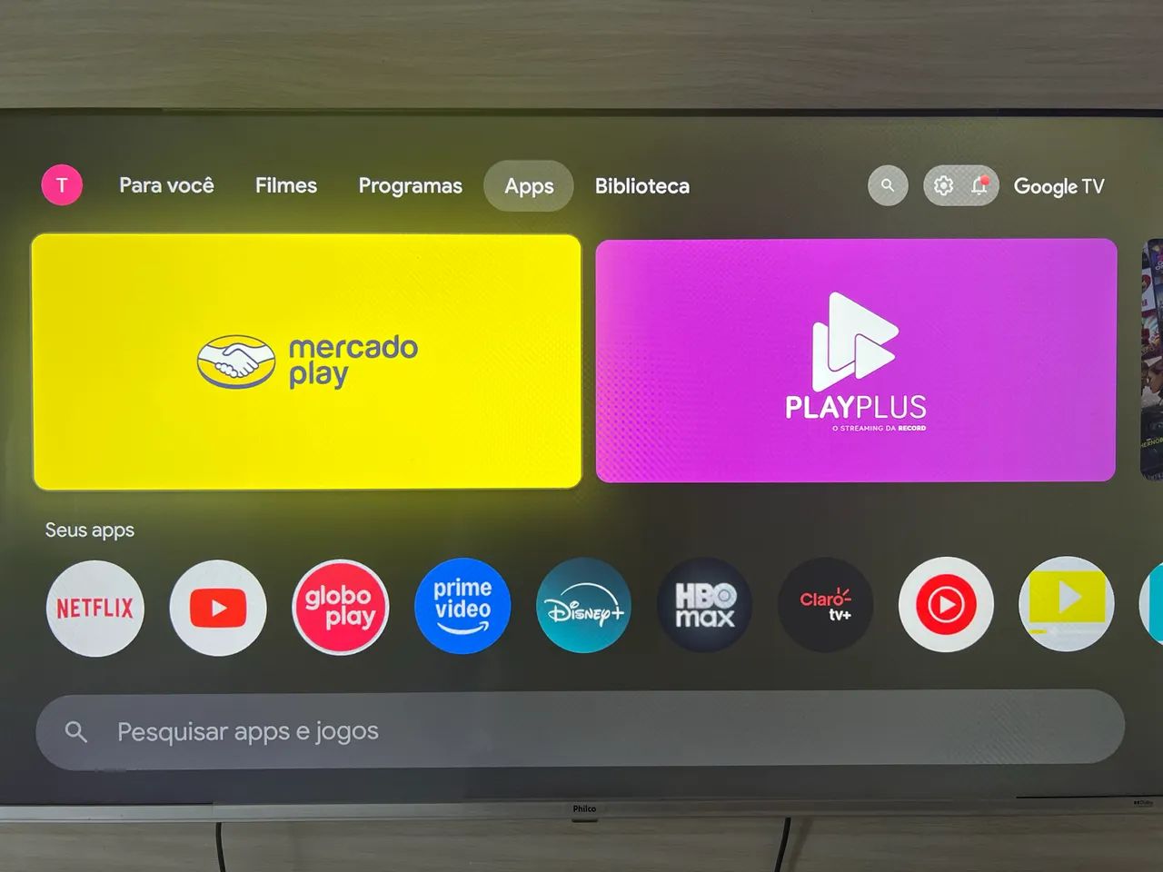 Smart Tv Philco Android 55 Polegadas - Foto 3