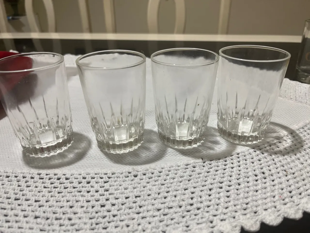 Kit de 4 Copos de Vidro