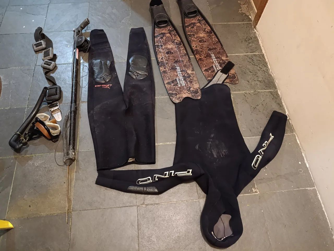 Kit de Pesca Submarina - Equipamento Mergulho Completo - Foto 5