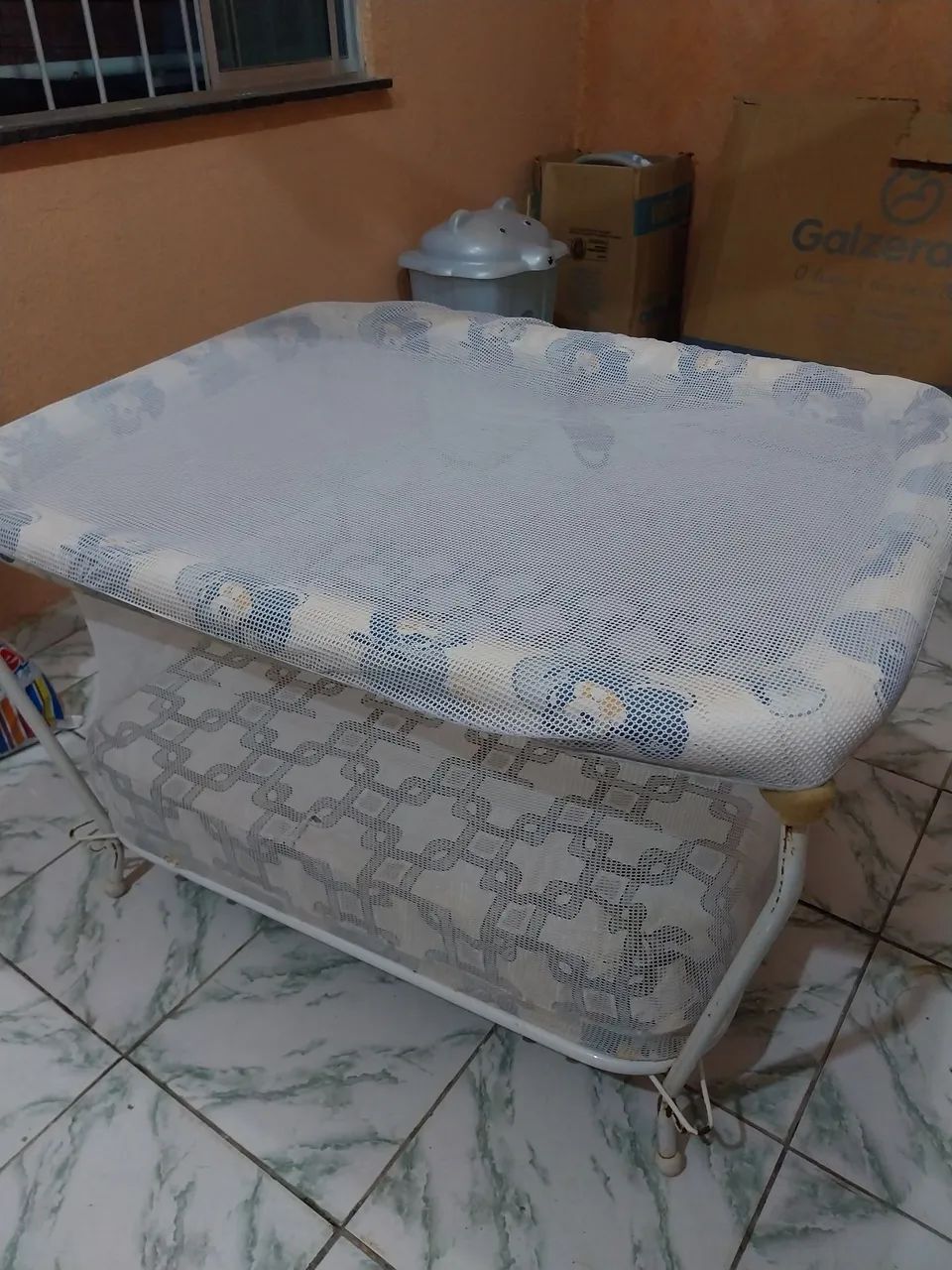 Cercadinho + Colchão + Véu 