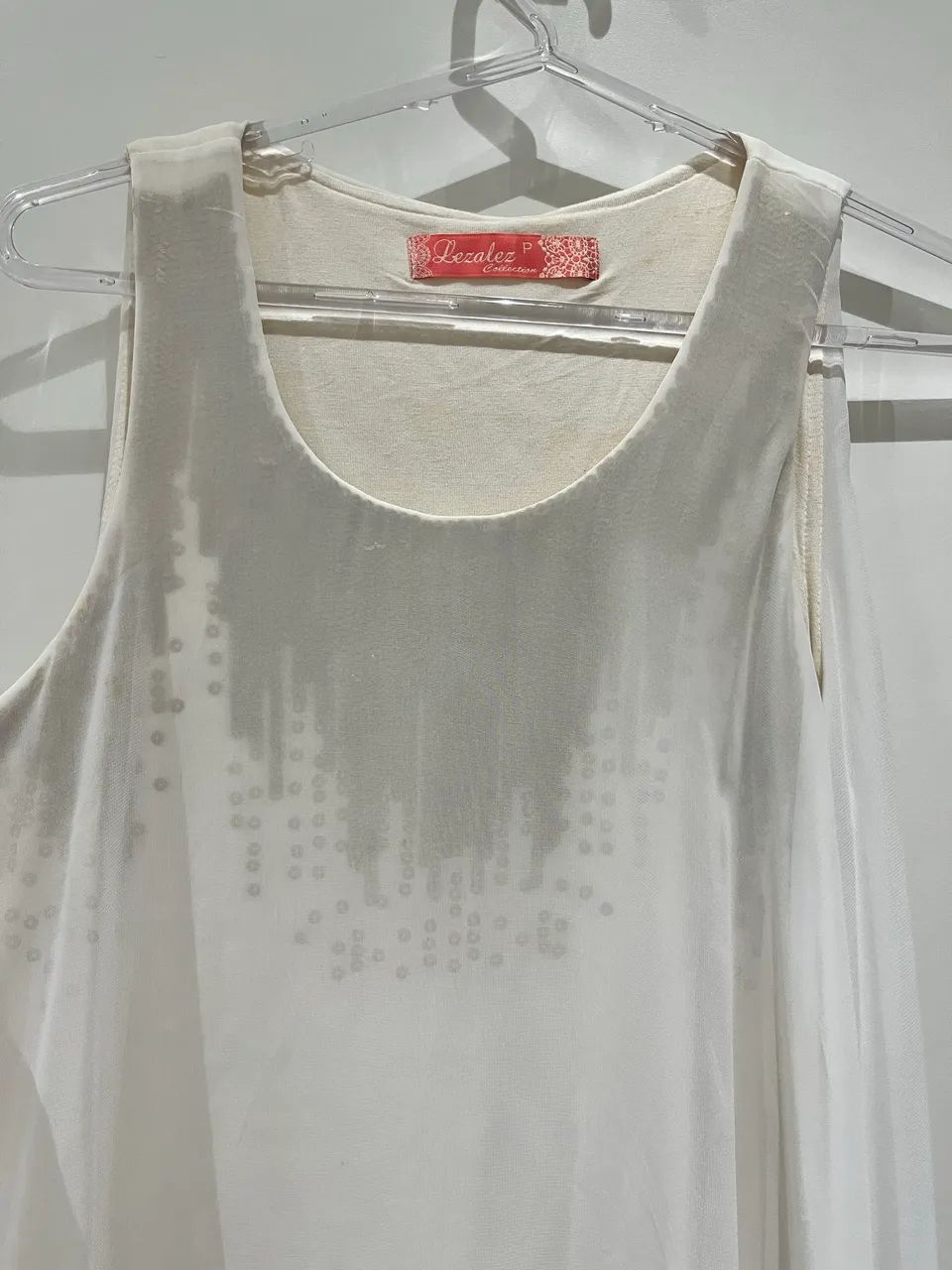 Vestido off white Lez a Lez - Foto 2