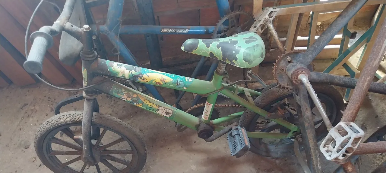 Bicicleta e quadros para vender ou trocar em algo
