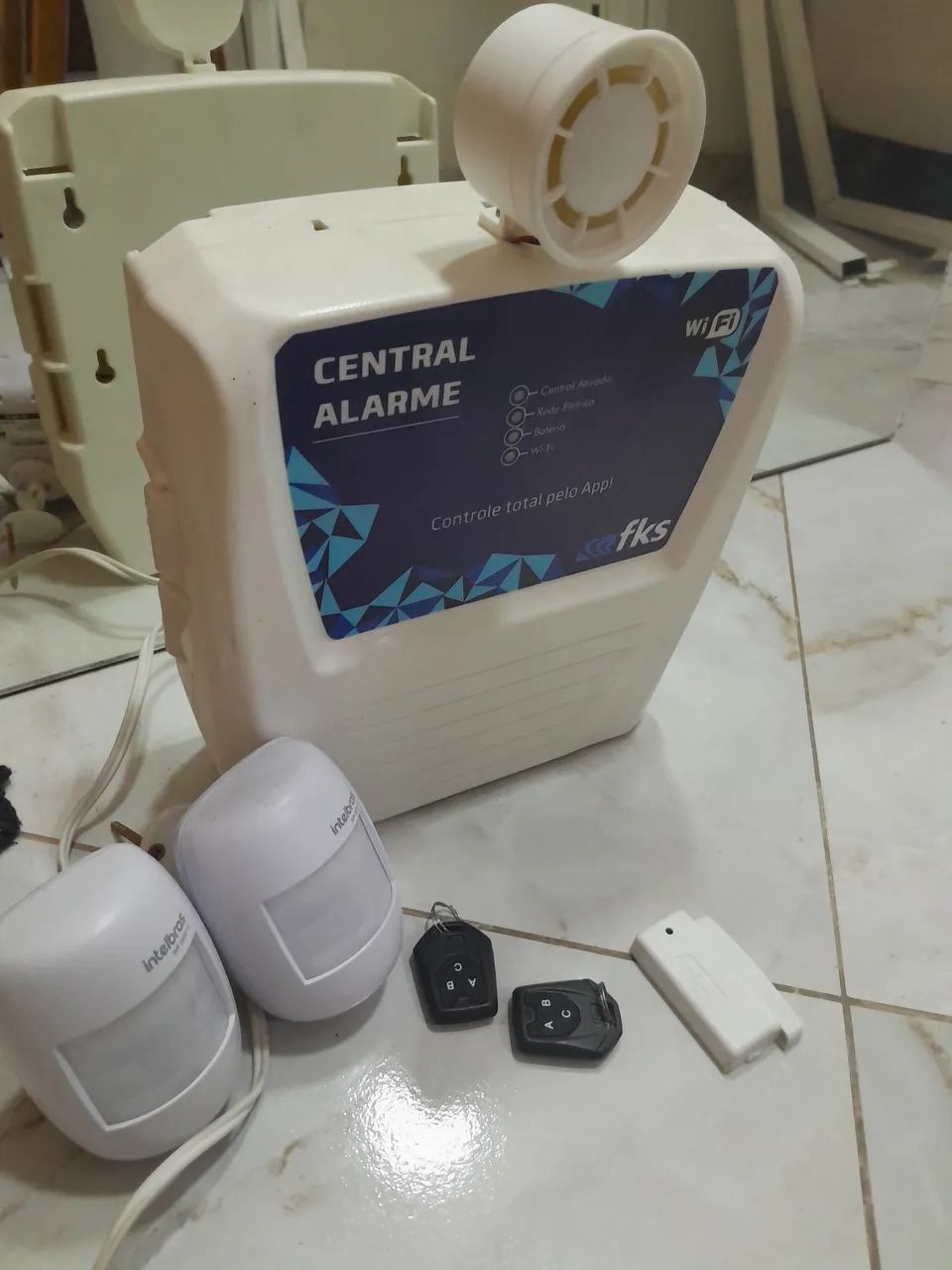 Central de Alarme completa