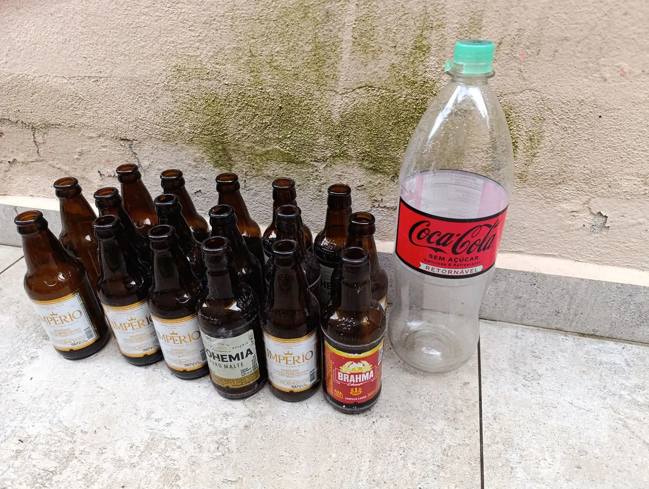 Lote de Garrafas de Cerveja
