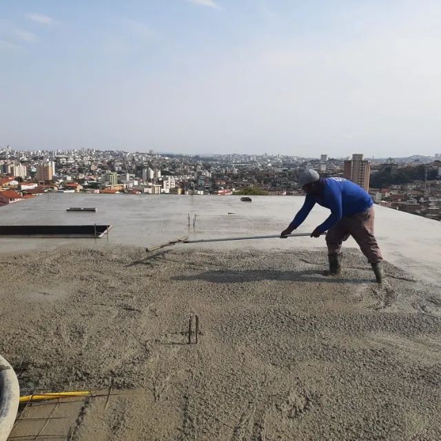 concreto usinado, piso polido em ate 18x sem juros