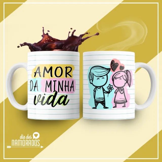 CANECA PERSONALIZADA DIA DOS NAMORADOS