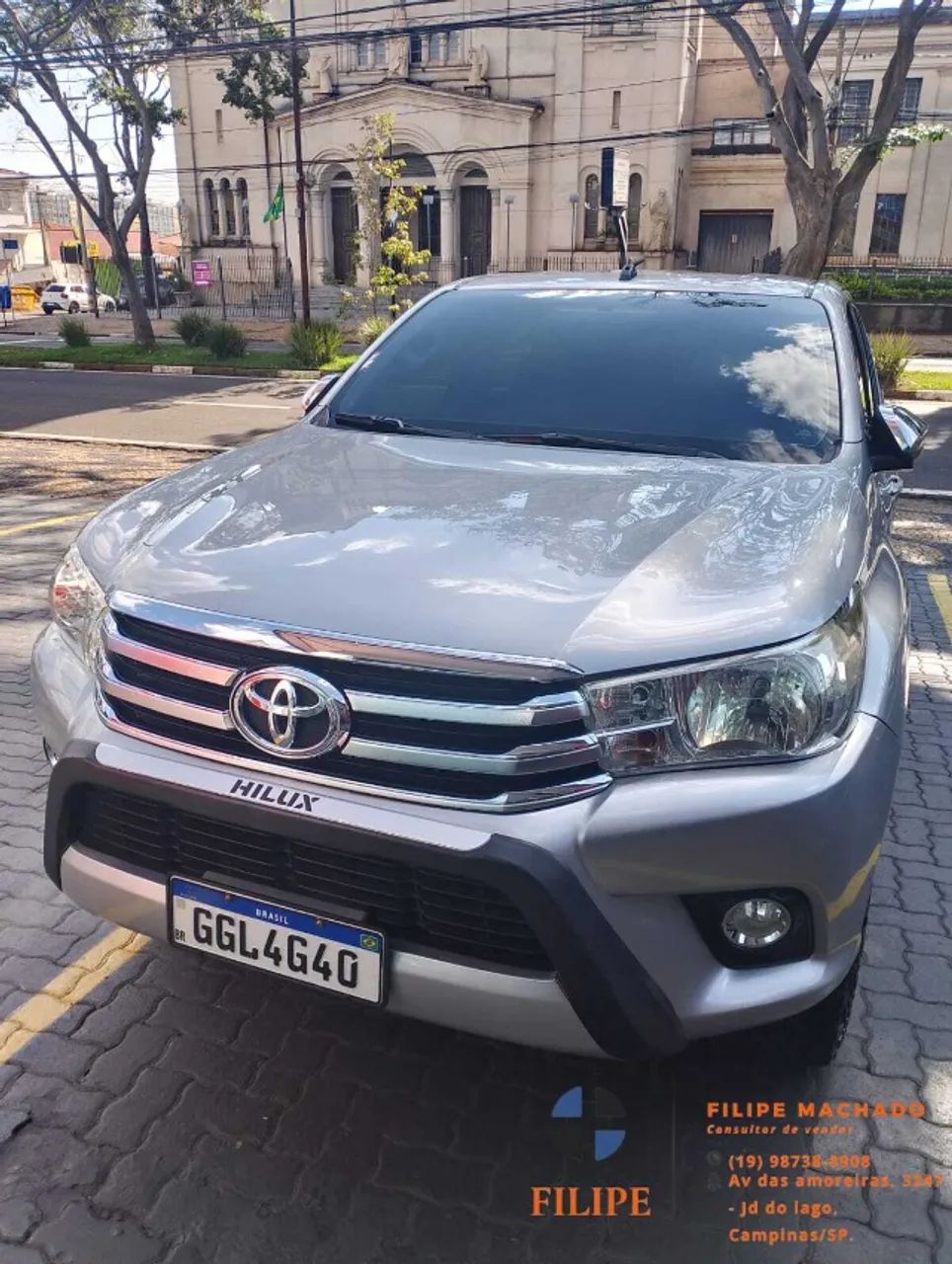 Toyota Hilux SRV 4X2 CD Automatico 2017 (Impecavel) - Faço troca e financiamento - Foto 4