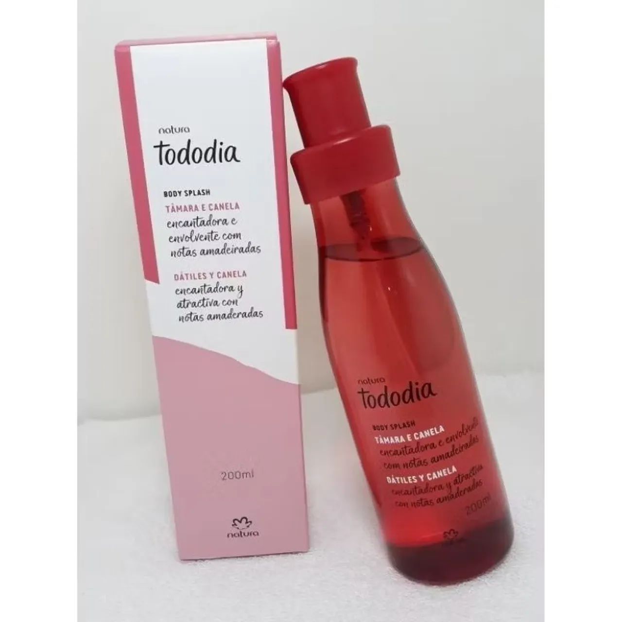 Body Splash TodoDia Tâmara e Canela Natura 200ml Envios Hoje - Foto 3