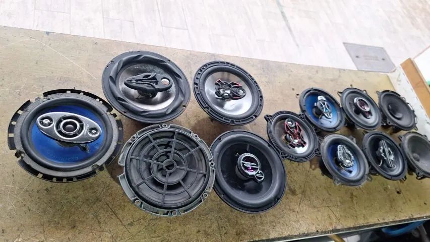 Alto falantes de carro 5 e 6 polegadas 35,00 cada ou 60,00 o par somos loja - 2606