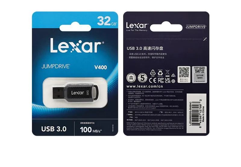Pen Drive Lexar V400 64GB USB 3.0