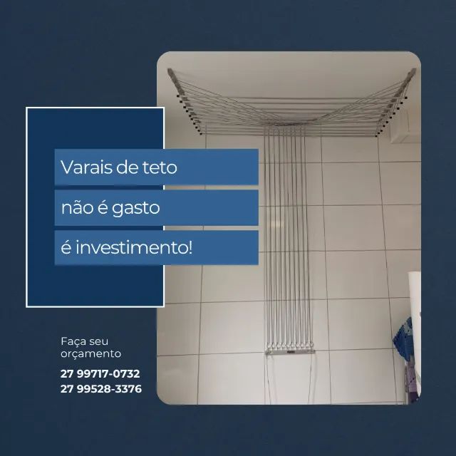 Varal de teto
