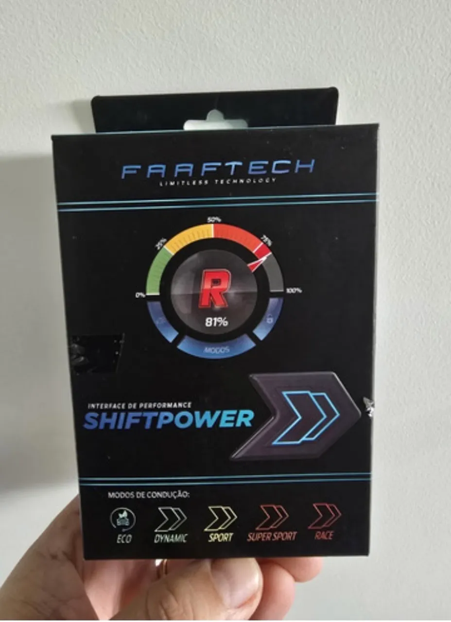 Pedal Shiftpower App Vw Amarok Gol Saveiro Fox Polo Ft-sp10+