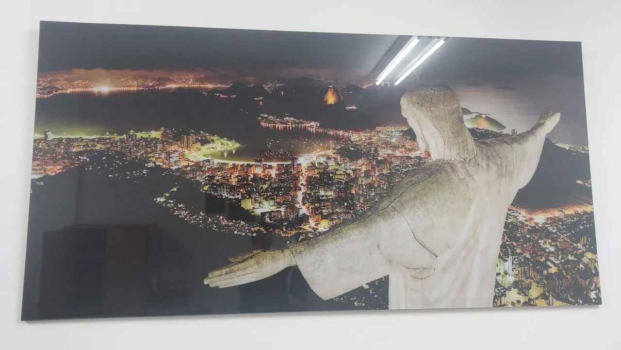 Quadro Decorativo Cristo Redentor Rio de Janeiro