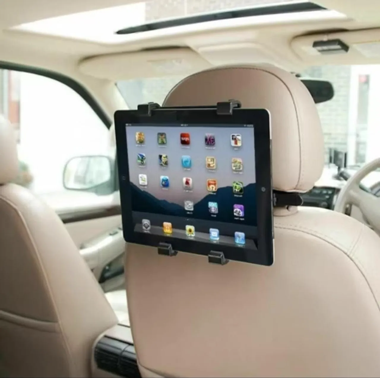Suporte para Tablet no Encosto de Cabeça do Carro