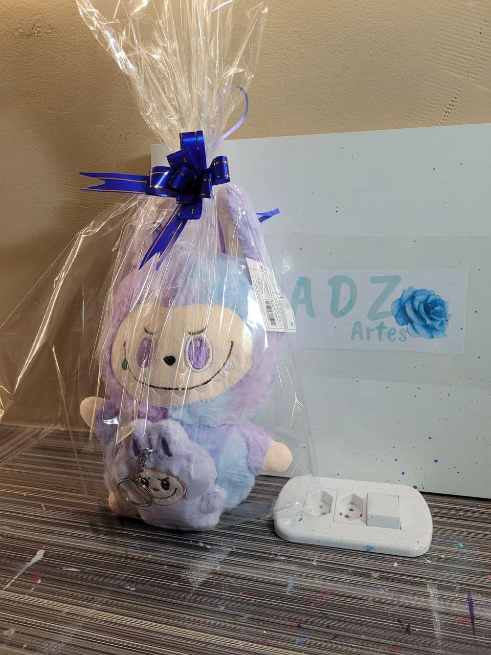 KIT LABUBU PELÚCIA E CHAVEIRO - Foto 3