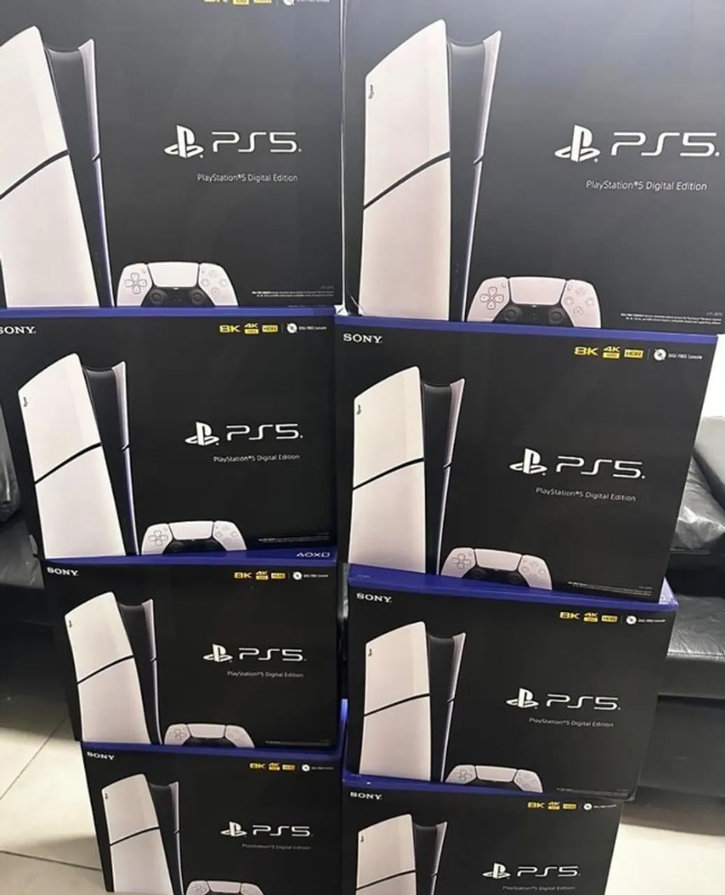 Sony Playstation 5 Slim Midia Digital 1TB Originais Lacrados Pronta Entrega Loja Fisica