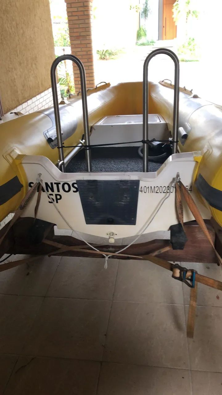 Bote inflavel zefir 360 gold 2007/2023 e carreta rodoviária - Foto 9