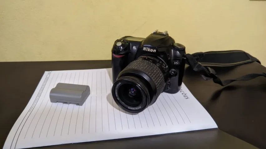 Camera Nikon D50+ lente 
