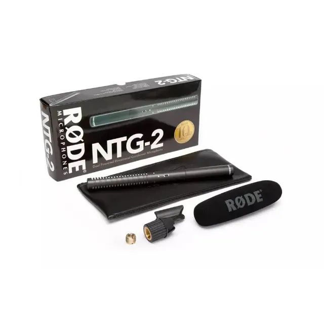 Microfone direcional rode NTG 2 