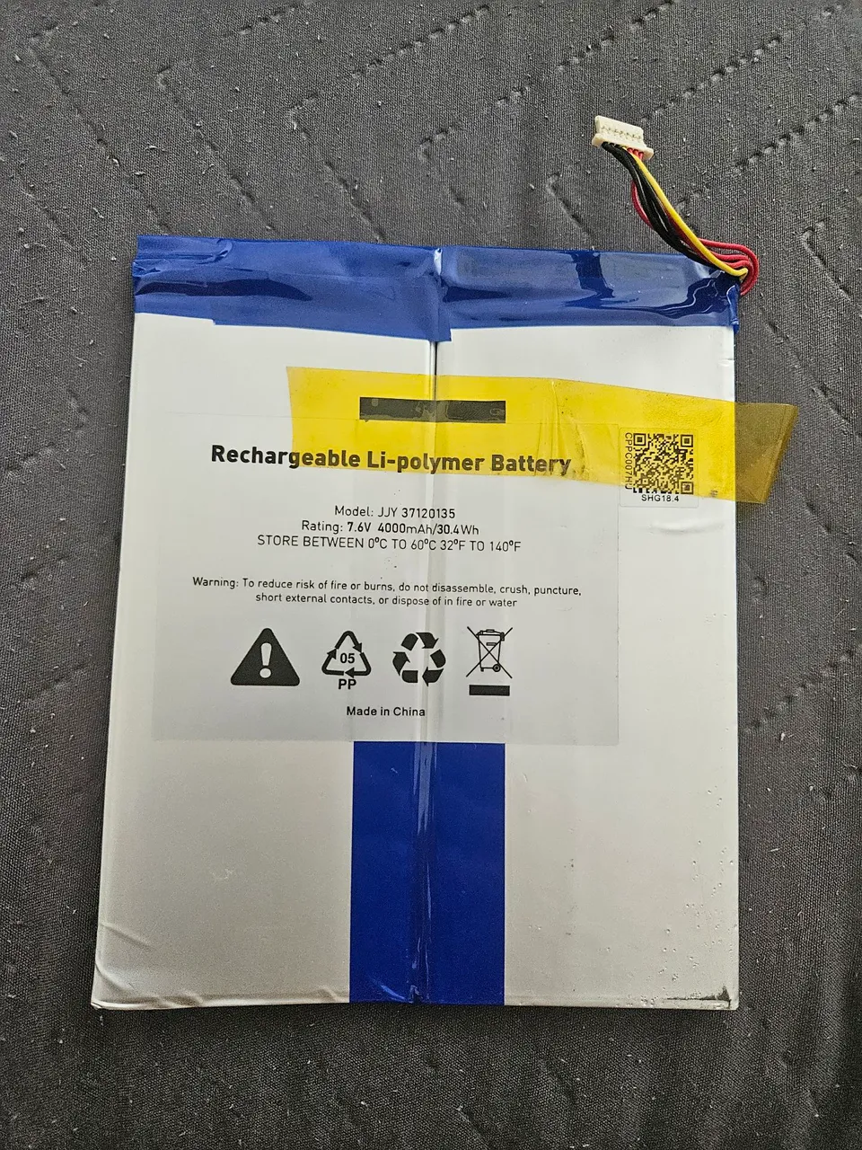 Bateria Notebook Li-polymer 7.6V 4000mAh/30.4Wh