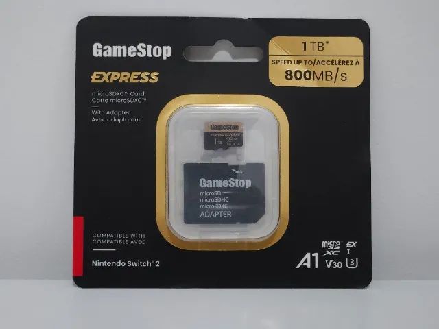 Micro Sd Express Gamestop 1tb 1 Tera Para Nintendo Switch 2 microsd - Foto 4