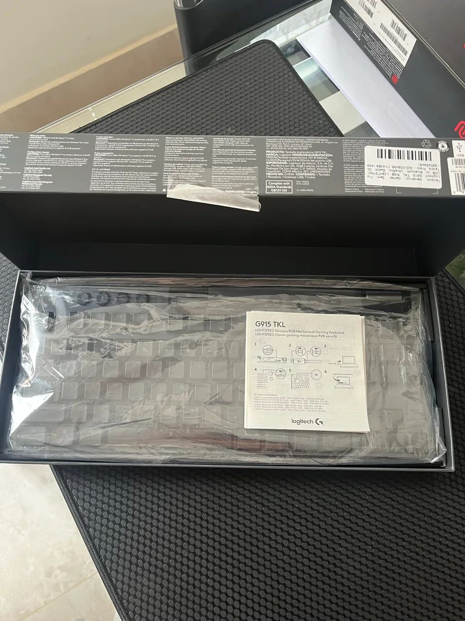 Teclado Logitech G915 TKL RGB Lightsync  - Foto 4