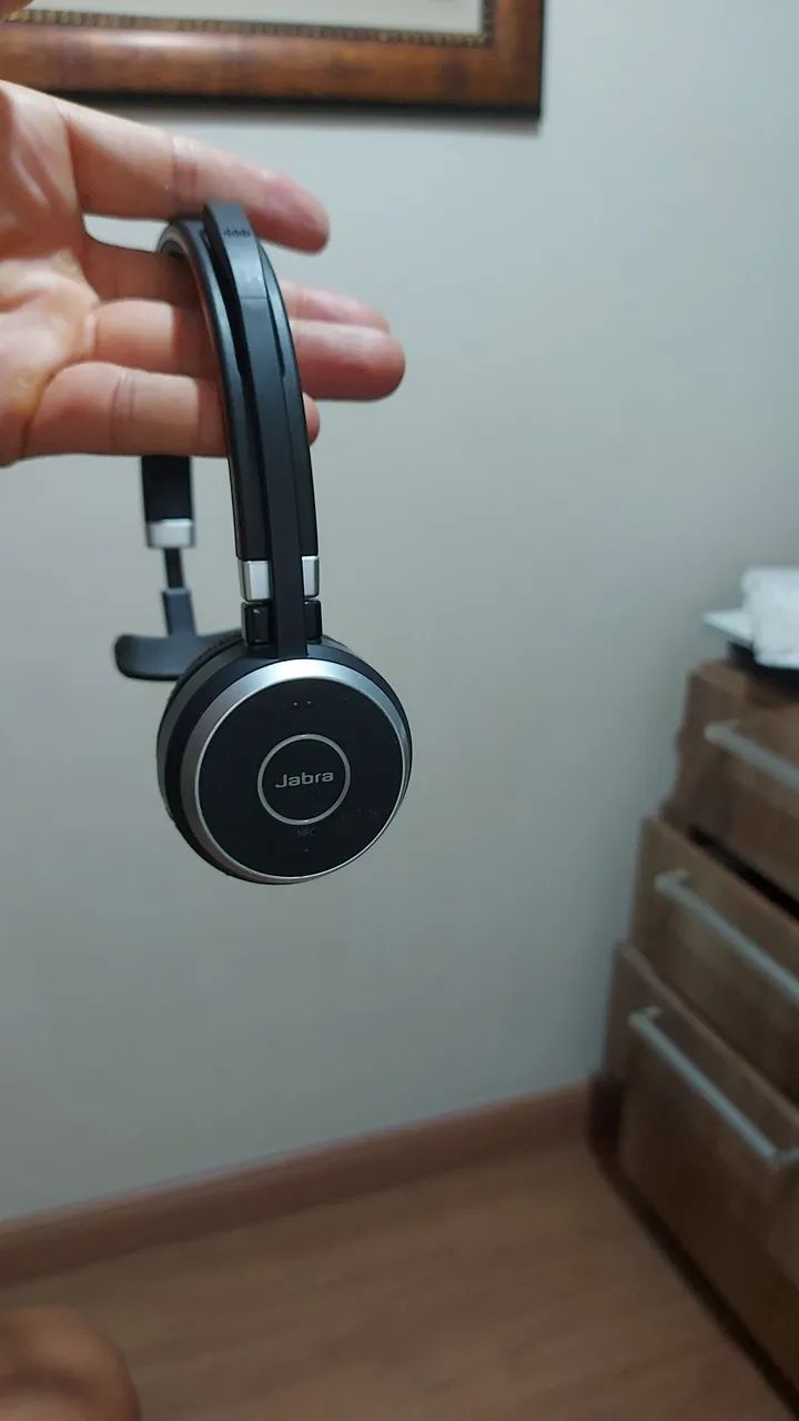 Headset Jabra Evolve 65 Mono Bluetooth e sem Fio - Foto 5