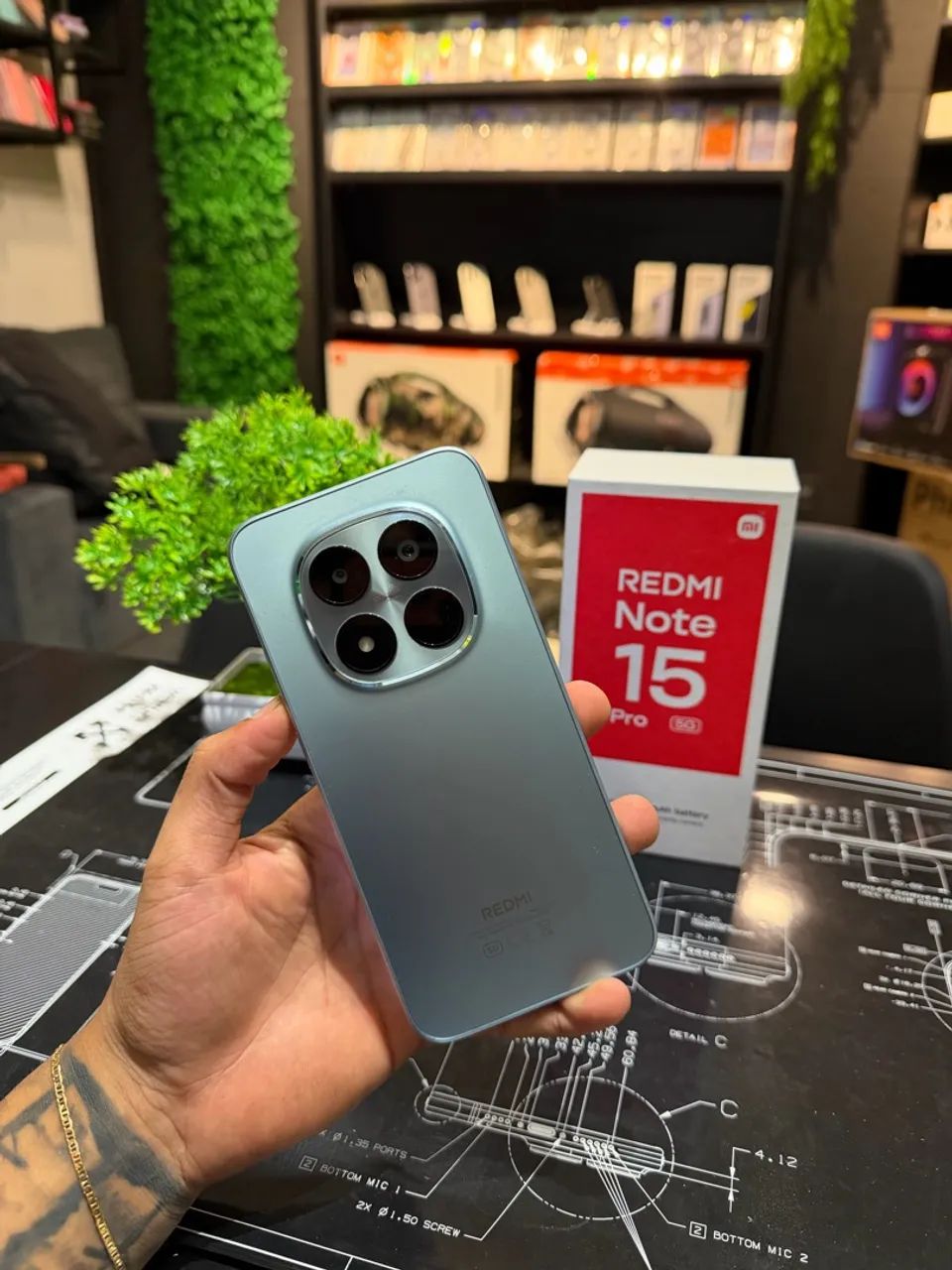 REDMI NOTE 15 PRO 5G COM 256GB PROMOÇÃO 