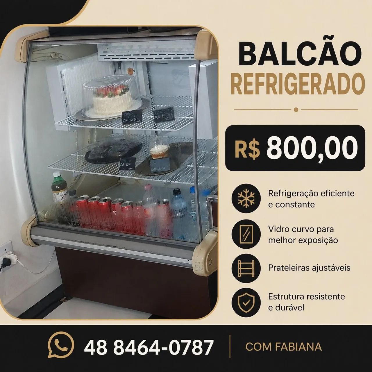 Balcão Refrigerado