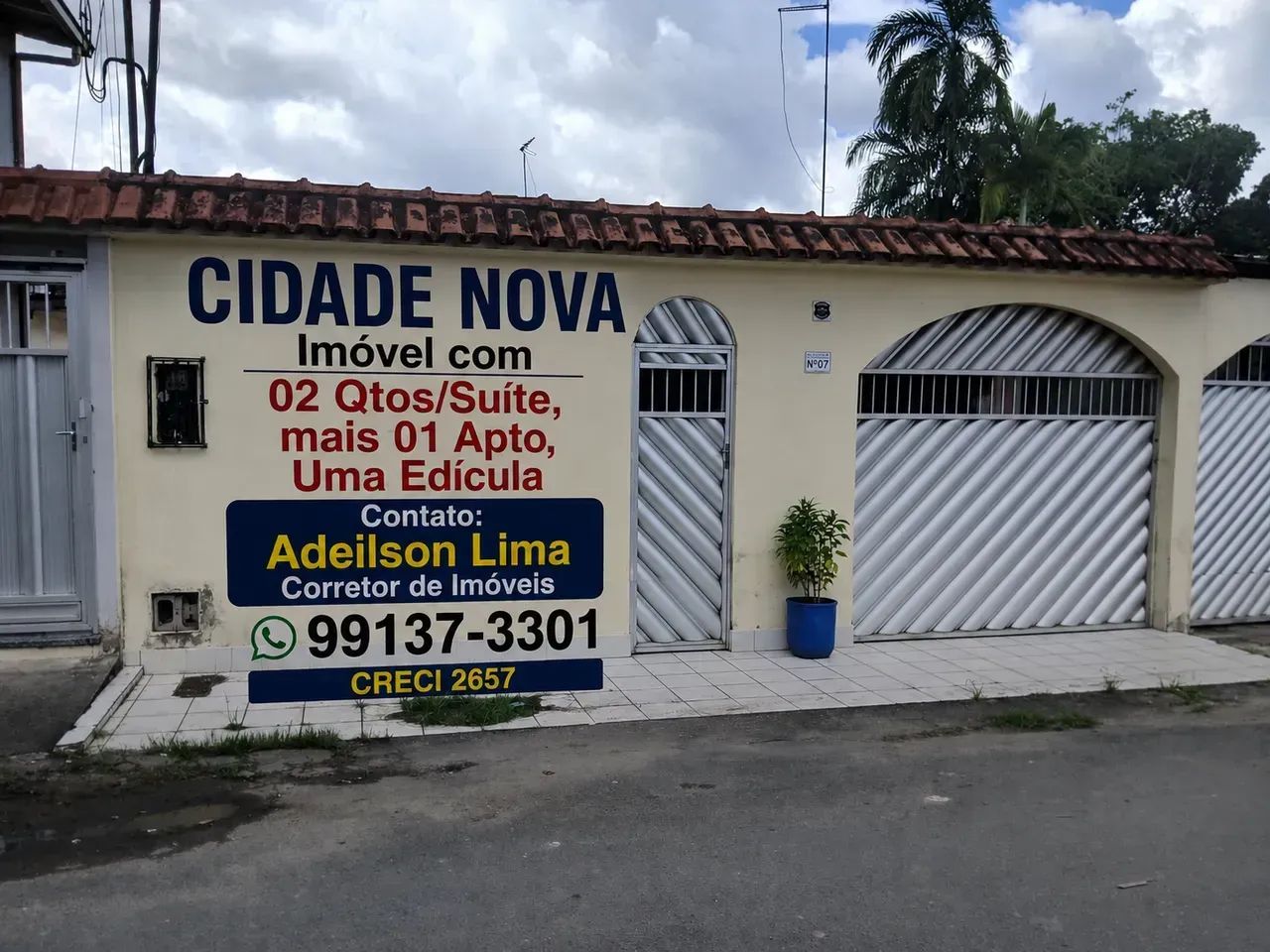 CIDADE NOVA, Imóvel de 02 Qtos/Suíte, 01 Apto e 01 Edícula
