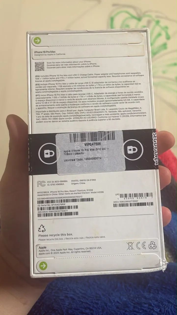 IPHONE 16 PRO MAX 
