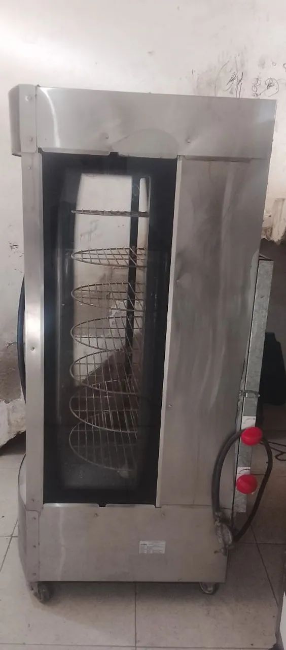 Máquina de frango carrossel 30 frangos  - Foto 5