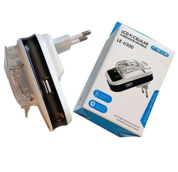 Carregador Universal LCD celular IT BLUE LE-U300