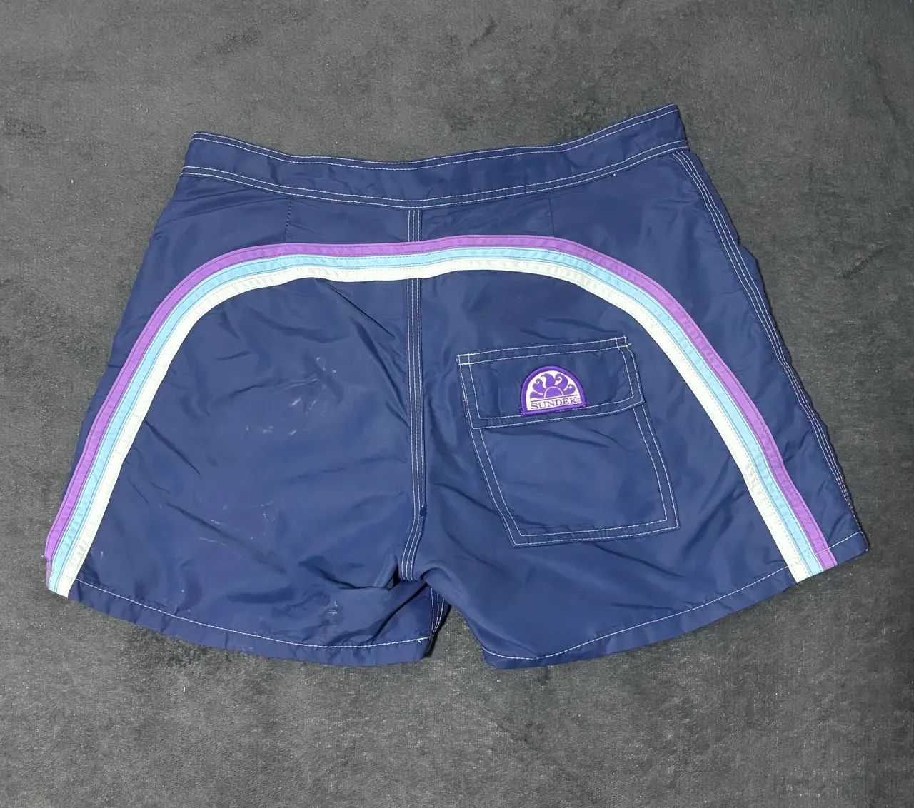 Short Sundek Roxo