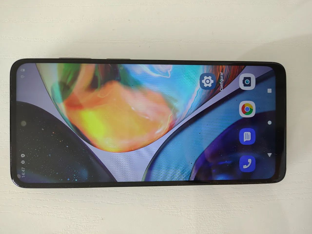 Celular moto g22 semi usado+capinha nova - Foto 2